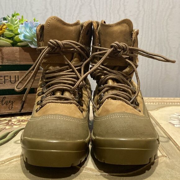 Belleville Mountain Combat Hiking Boots MCB950 Vibram Sole Gortex Men’s 4.5 Wide - Picture 6 of 13